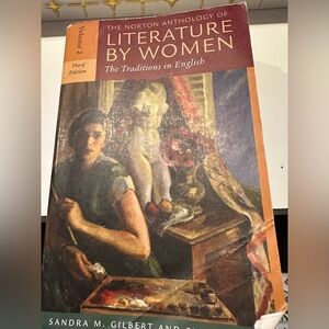 The Norton Anthology of Literature by Women Vol2 by Sandra M Gilbert Pre-Owned